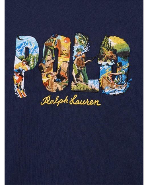 T-shirt polo cruise Polo Ralph Lauren pour homme en coloris Blue
