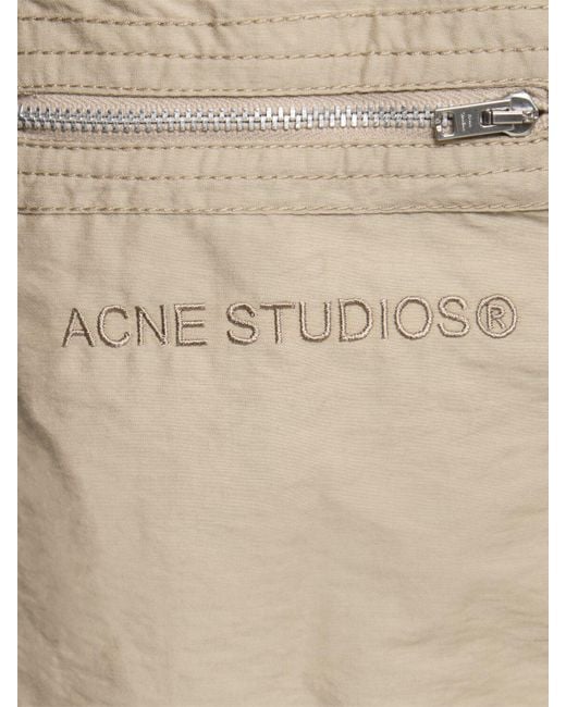 【関税込み】Acne Studios ベージュ カーゴ マキシスカート Acne Studios: ベージュ カーゴ マキシスカート | SSENSE 日本