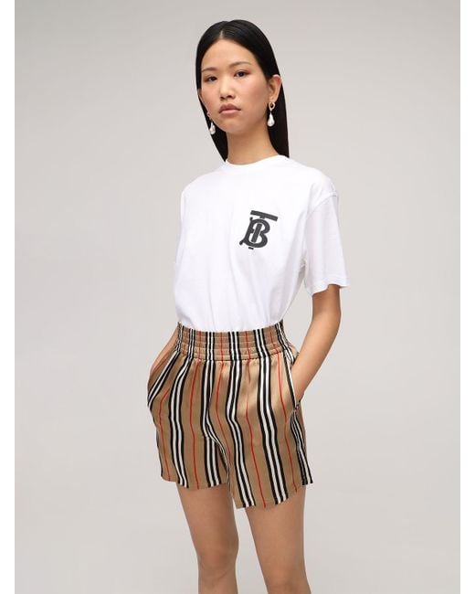 burberry t shirt lyst