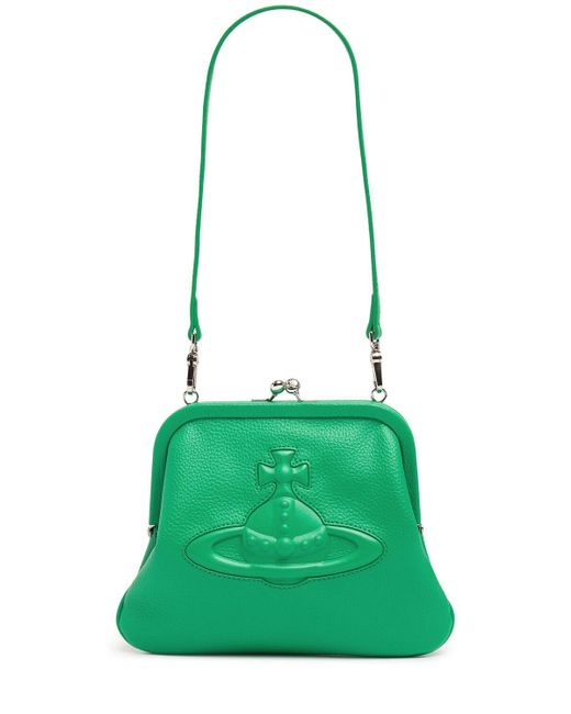 トートバッグ Vivienne Westwood Logo Clutch Green 4402009CL003BO103 Vivienne Westwood Logo Clutch Green 4402009CL003BO103 440200