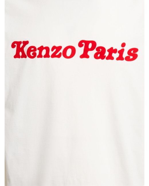 メンズ KENZO Verdy Os コットンtシャツ White