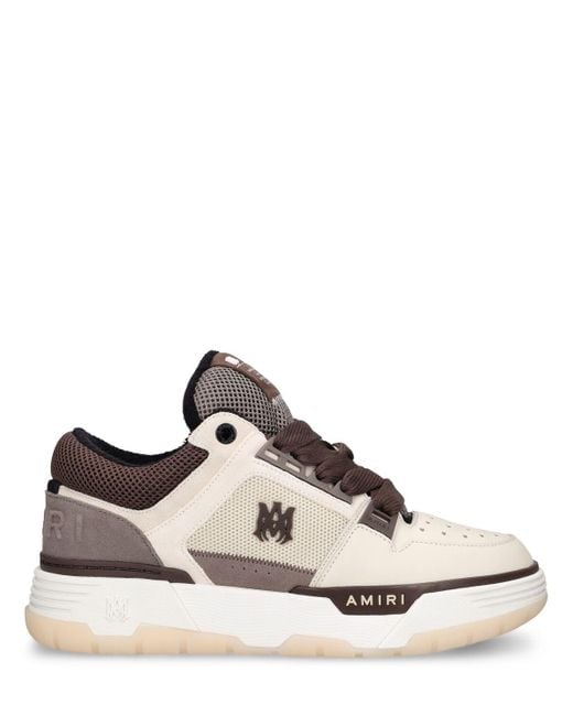 Amiri White Ma-1 Chunky-sole Leather Low-top Trainers for men