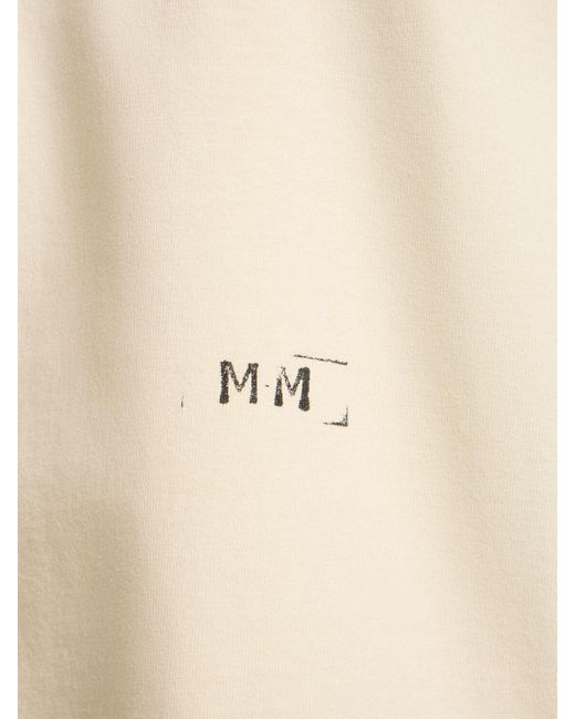 Maison Margiela コットンジャージーポロトップ Natural