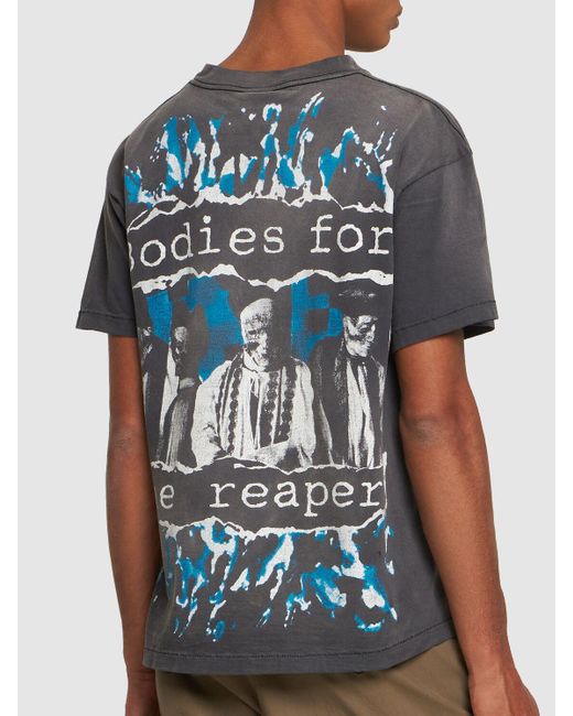 Saint Michael Gray B For Reaper T-Shirt for men