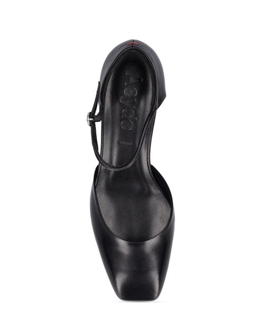 Scarpe col tacco magda in nappa 45mm di Aeyde in Black