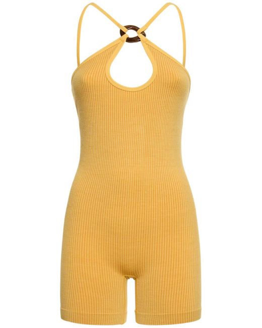 Nagnata Yellow Surya All-In-One Jumpsuit