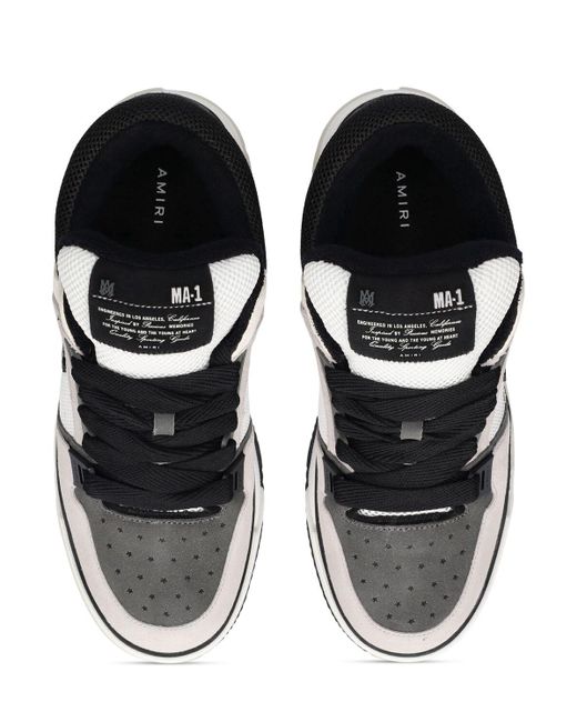 Sneakers ma-1 de piel Amiri de hombre de color Black