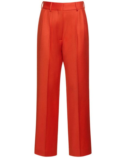 Pantalon en laine exit fox Blazé Milano en coloris Red