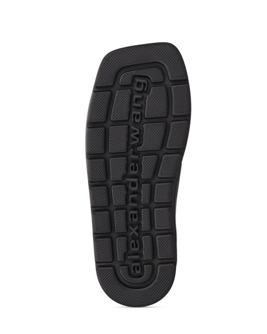 Alexander Wang Dome レザーサンダル 20mm Black