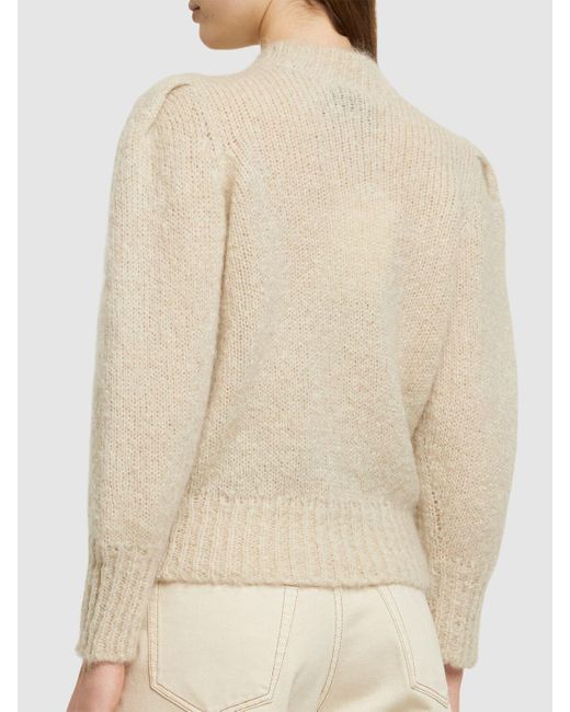 Isabel Marant Natural Sweater Aus Mohairmischung "emma"