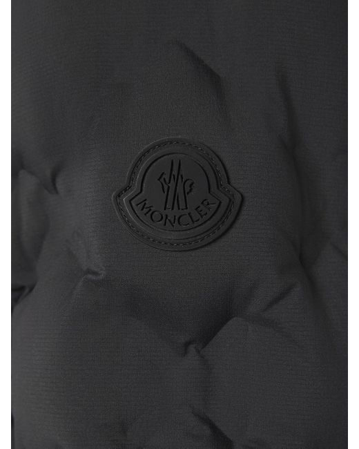 Moncler Black Adonis Nylon Short Down Jacket