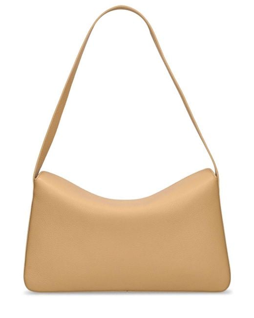 Aesther Ekme Natural Grained Smooth Leather Shoulder Bag