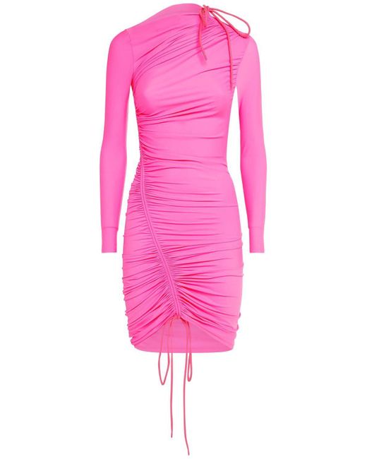 Balenciaga Mini Dress in Hot Pink (Pink) - Save 3% | Lyst