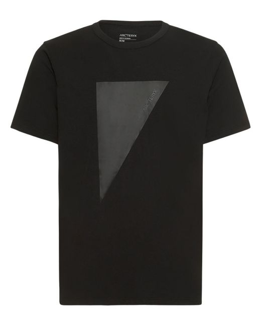 Arc'teryx Black Captive Arc'postrophe Word T-shirt for men