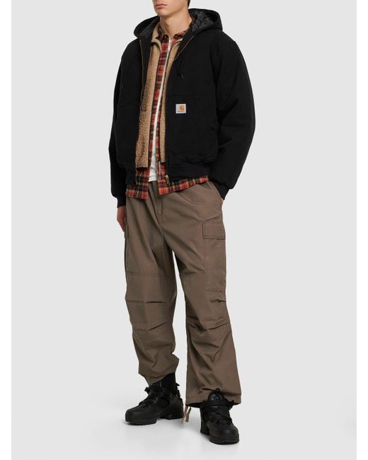 Pantalones cargo de algodón Carhartt de hombre de color Brown