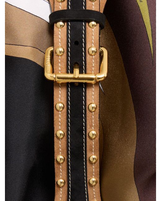 Emilio Pucci Black One-Shoulder-Minikleid aus Seiden-Twill