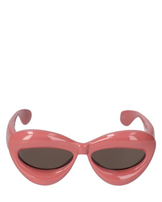 Loewe Pink Aufgeblasene Katzenaugen-sonnenbrille