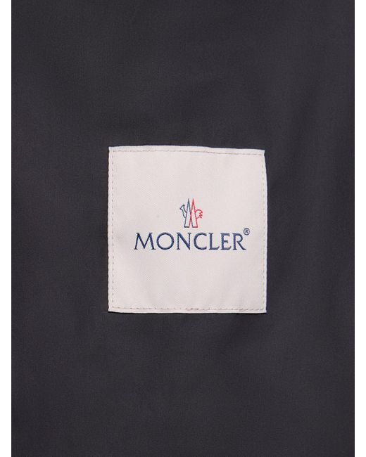 Giacca moyse in techno di Moncler in Black da Uomo