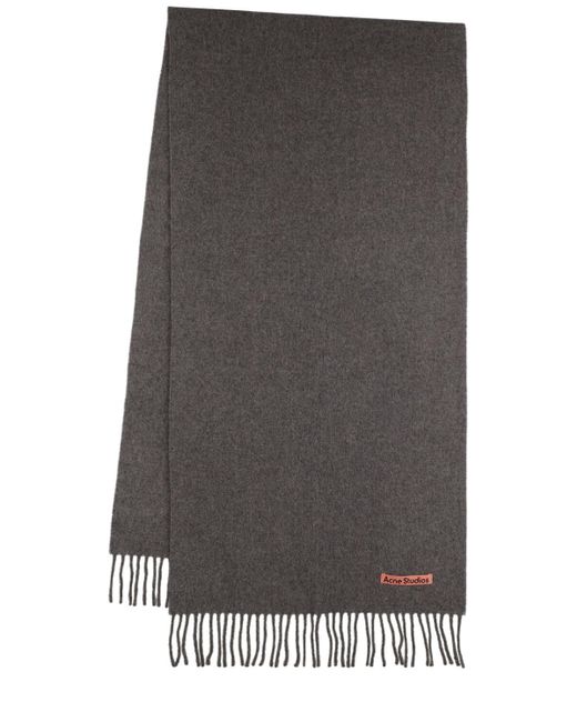 Sciarpa canada in lana di Acne in Gray da Uomo