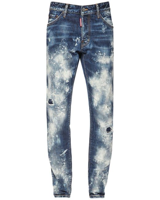 DSquared² Blue 16.5cm Cool Guy Cotton Denim Jeans for men