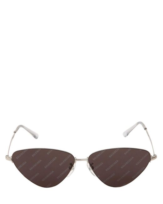 Balenciaga Multicolor Cat-eye Bb0015s Metal Sunglasses
