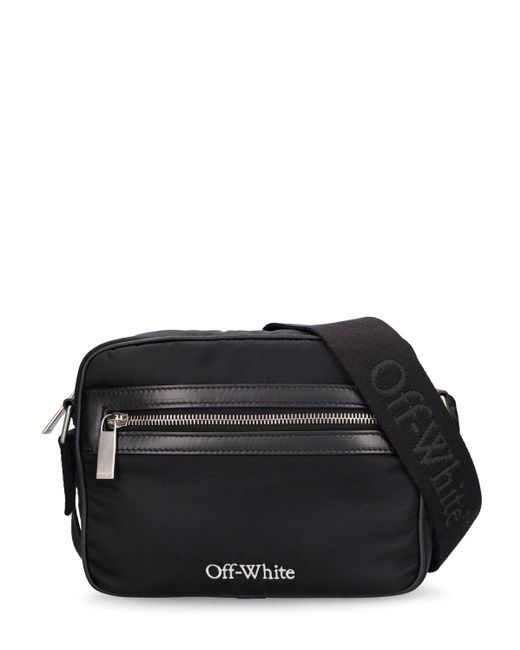 Borsa core camera in nylon di Off-White c/o Virgil Abloh in Black da Uomo