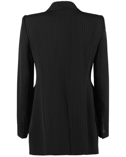 Balenciaga Black Hourglass Wool Jacket