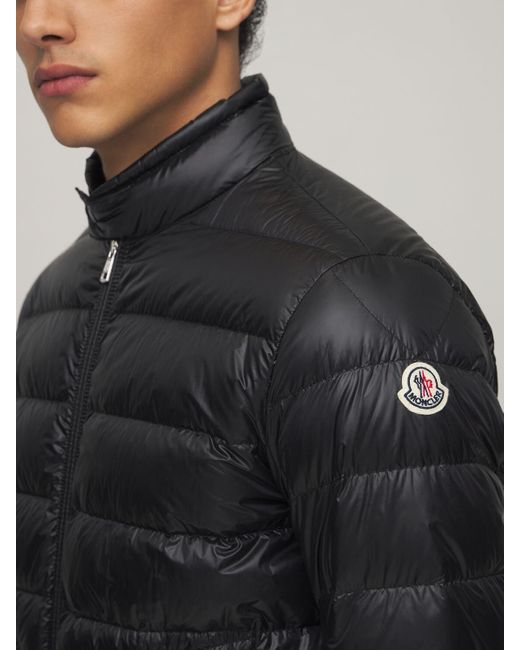Moncler Synthetic Acorus Lightweight Nylon Down Jacket in Black for Men |  Lyst