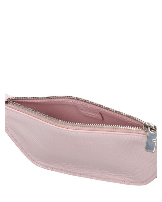 Burberry Pink Ls Micro Shield Sling Leather Bag
