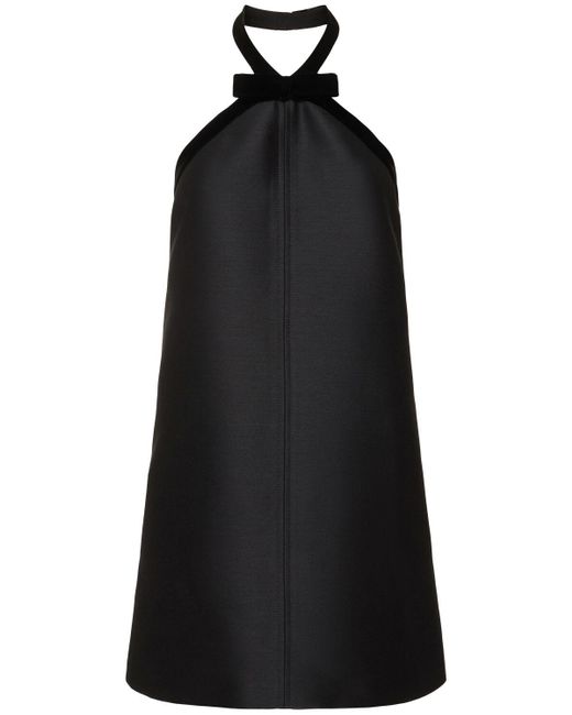 Tom Ford ウール&シルククレープトップ Black