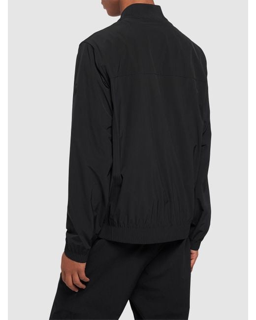 Moncler Bernesi Nylon Bomber Jacket in Black für Herren