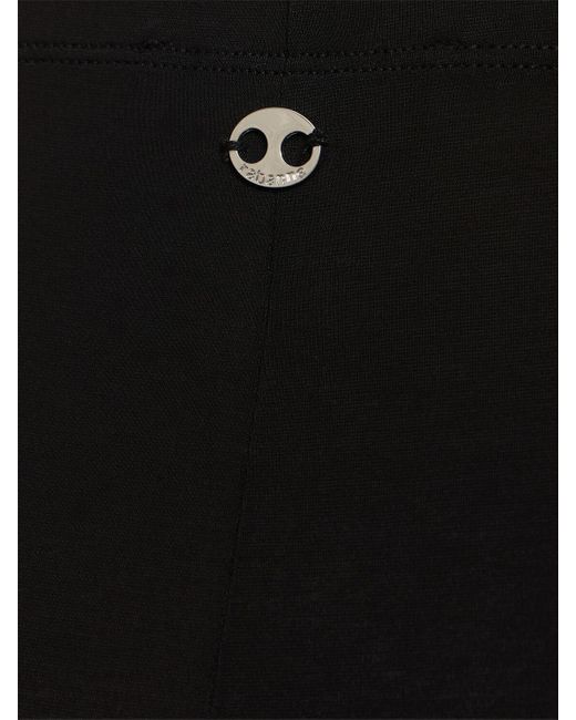 Rabanne セカンドスキン ジャージーロングスカート Black