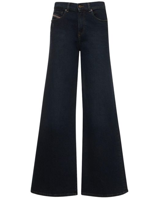 Jeans larghi svasati 1978 d-akemi di DIESEL in Blue