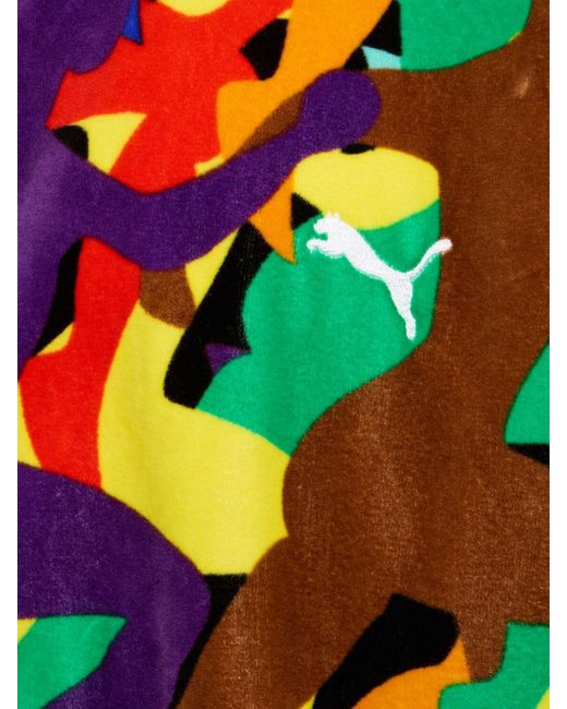 Giacca sportiva t7 in velour di PUMA in Multicolor da Uomo