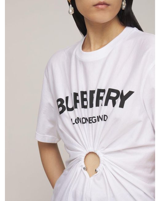 burberry t shirt lyst