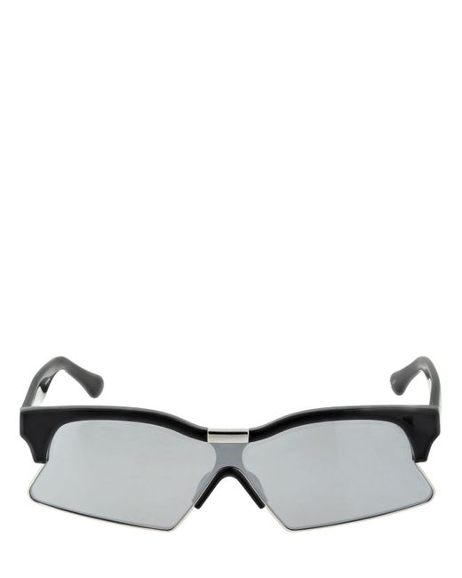 Marcelo Burlon Sonnenbrille Aus Acetat Mit Verspiegelten Gläsern in Black für Herren