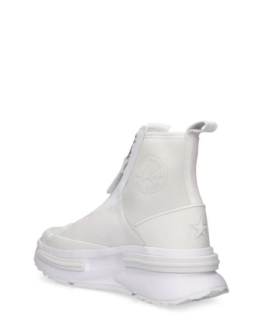 Converse White Run Star Legacy Chelsea Cx High-top Sneakers