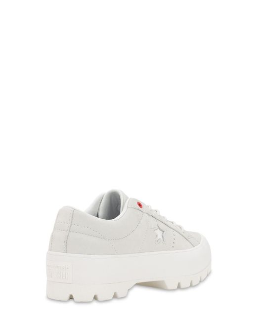 converse one star lugged low top