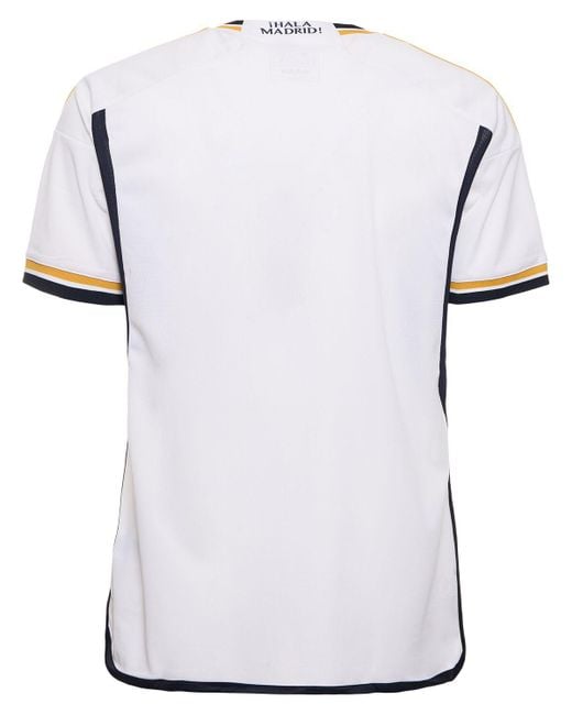 T-shirt real madrid di Adidas Originals in White da Uomo