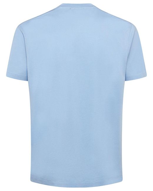 メンズ Tom Ford リヨセル&コットンtシャツ Blue
