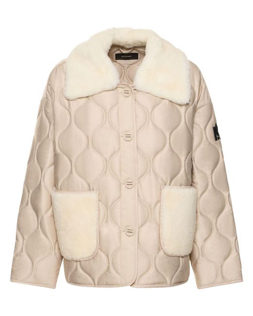 Mackage Natural Kenzy Quilted Jacket