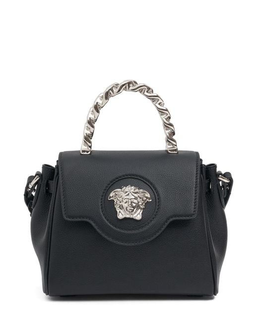 Versace Black Small La Medusa Top-handle Bag