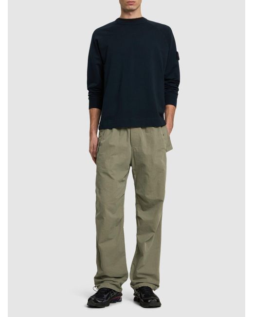 Stone Island Ghost Crewneck Sweatshirt in Blue für Herren