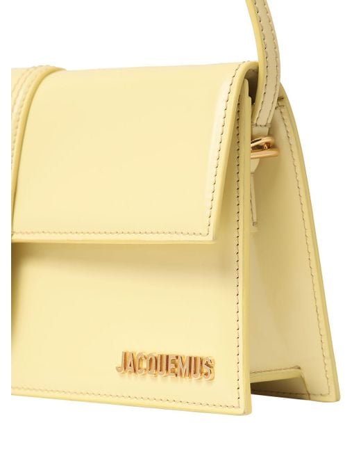 Jacquemus Metallic Le Bambino Long Smooth Leather Bag