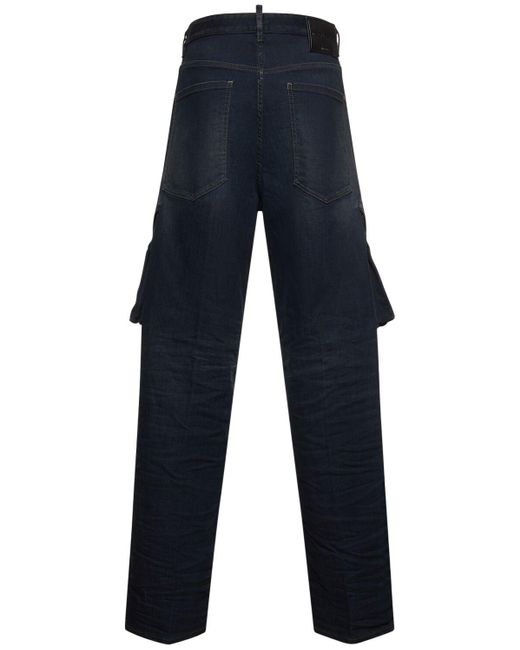 Jeans cargo de denim DSquared² de color Blue