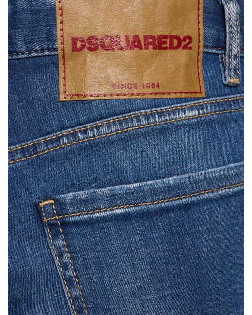 DSquared² Blue Gerade Jeans Aus Denim "boston"