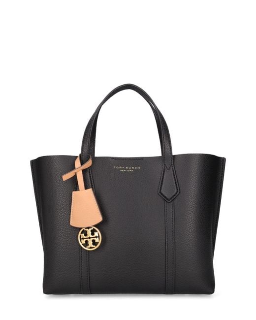 Tory Burch Perry レザートートバッグ Black