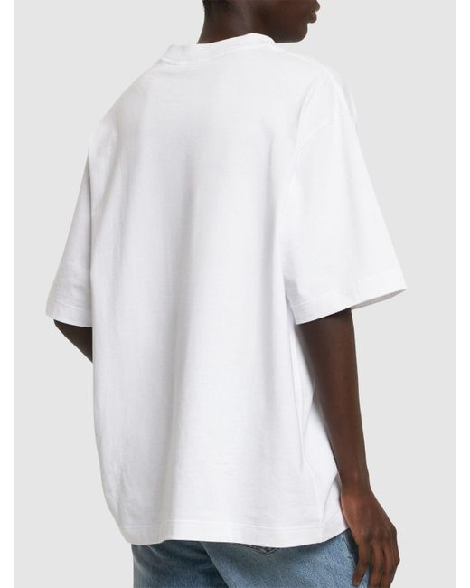 メンズ Gucci ヘビーコットンtシャツ White