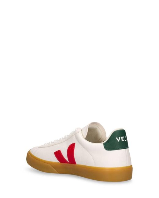 Veja Pink 20Mm Campo Leather Sneakers for men