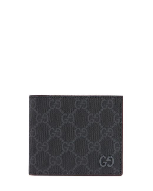 Bicolor gg billfold wallet Gucci de hombre de color Gray